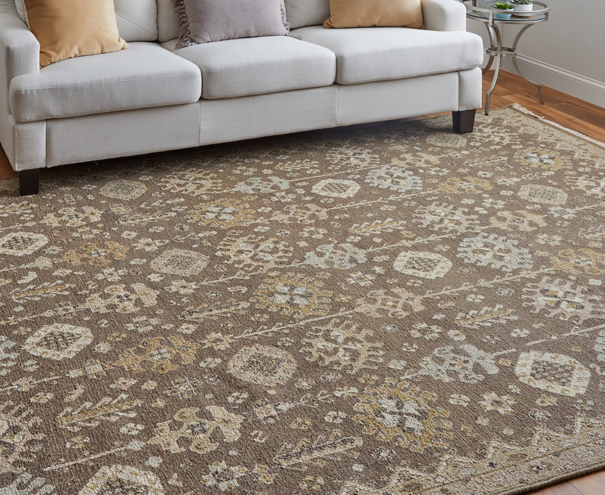 Feizy Corbitt 0610f 5'6"x8'6" Area Rug In Brown
