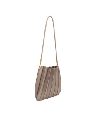 Carrie Pleated Small Shoulder Bag