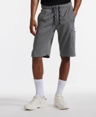 Men's Stitched Pockets Fleece Shorts