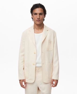 MANGO - Men's Linen Lyocell Suit Blazer