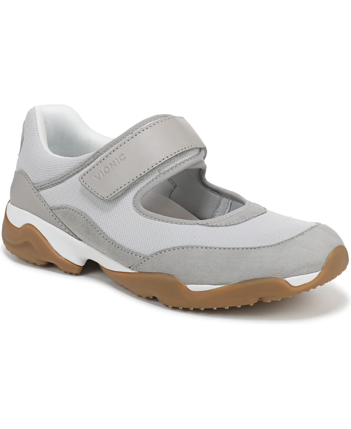 Womens Walk Slim Giselle Walking Shoes - Black leather and suede