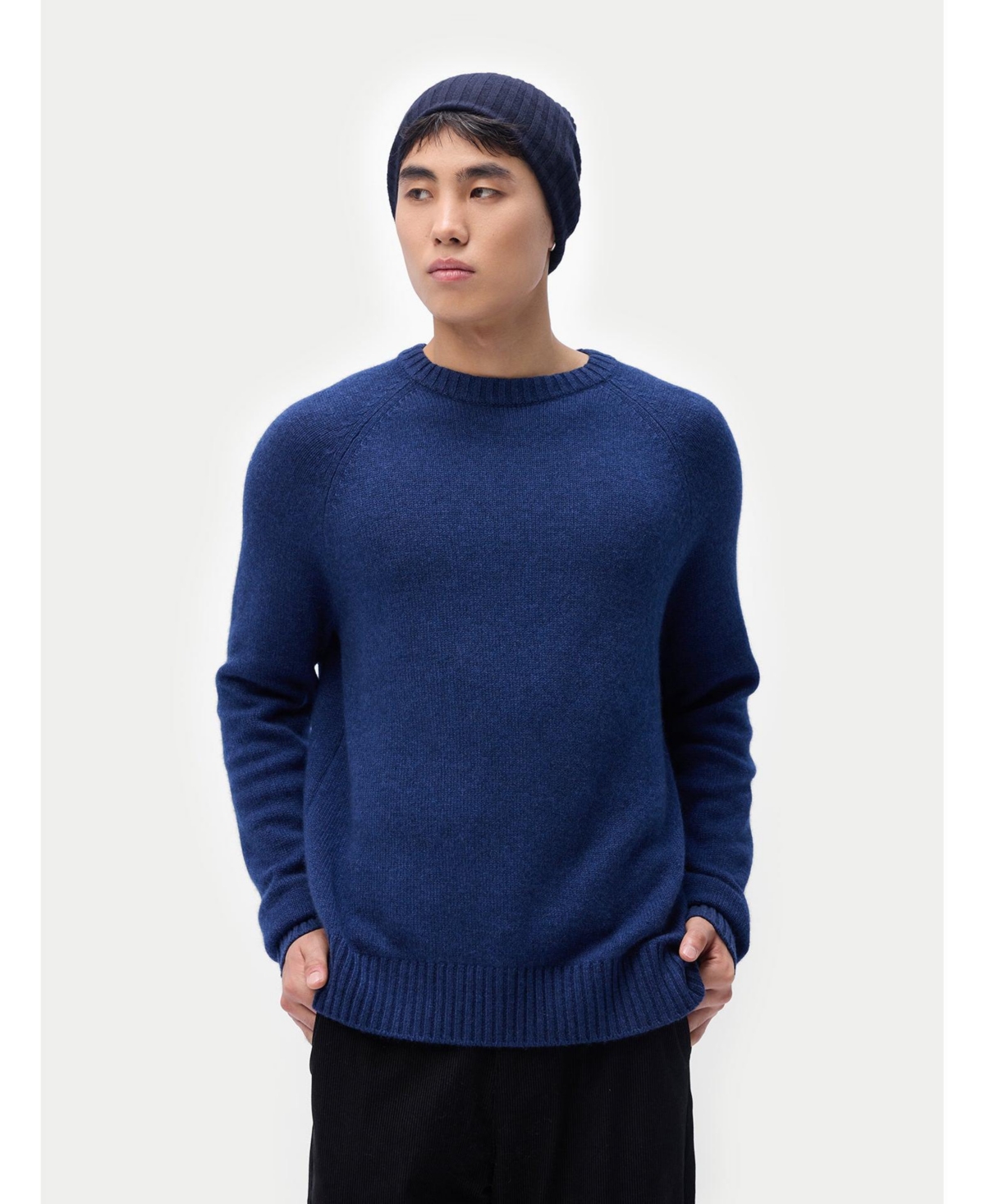 Men's Cashmere Raglan Sweater