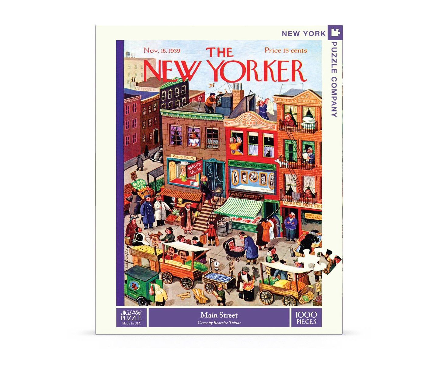 Детский пазл New York Puzzle Company Main Street 1000 Piece Puzzle — фото 1