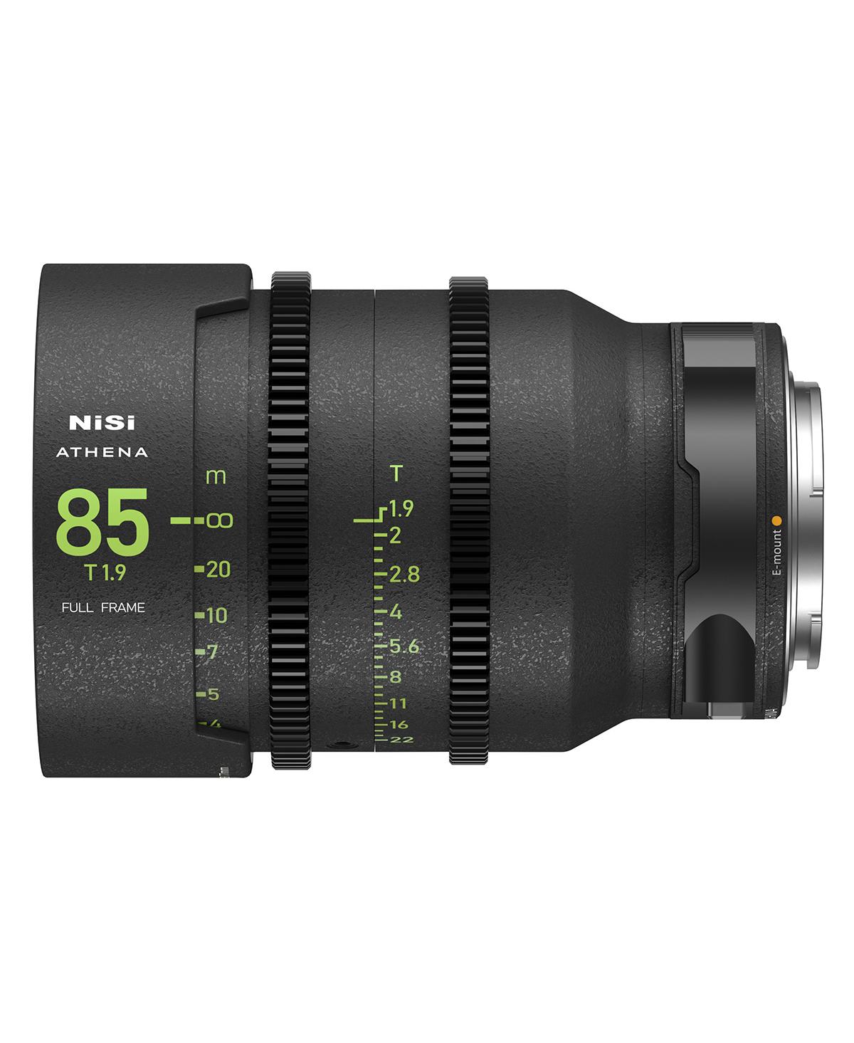 NiSi Athena Prime 85mm T1.9 Cine Lens with Filter Holder, Sony E