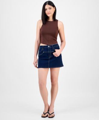 Women's Soft-Seam Corset Tank Top, Exclusively at Macy's 