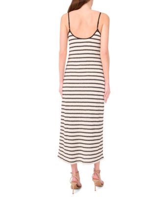 Women's Sleeveless Beaded-Strap Maxi Dress