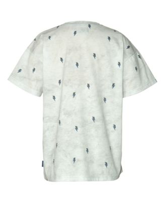 Big Boys Edward Lightning Bolt Printed Short Sleeve T-Shirt