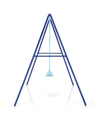 Outdoor Heavy Duty Metal Toddler Swing Set with Stand