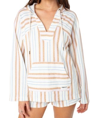 Juniors' Wild and Free Poncho Hoodie