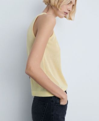 Women's Sleeveless Knitted Top
