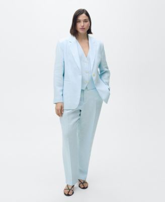 Women's Linen Suit Jacket