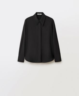 Women's Satin Silk Shirt