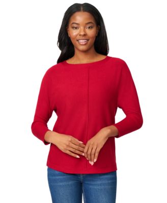 Women's Dolman Button-Back Sweater