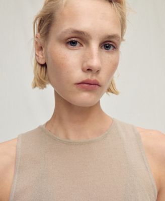 Women's Contrasting Knit Top