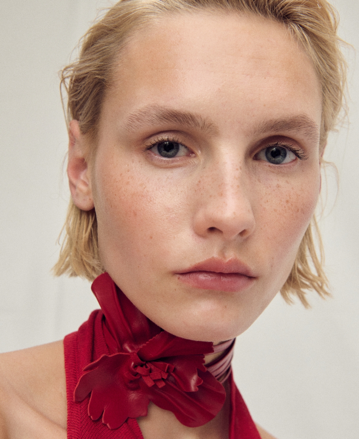 Mango Top Red In Red