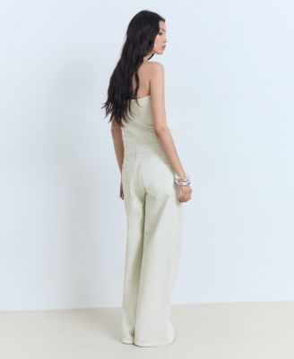 Women's Wide Leg Mid-Rise Jeans