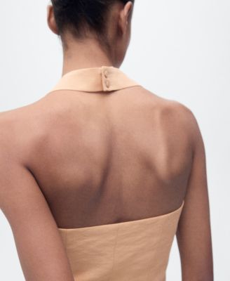 Women's Gathered Detail Lyocell Top