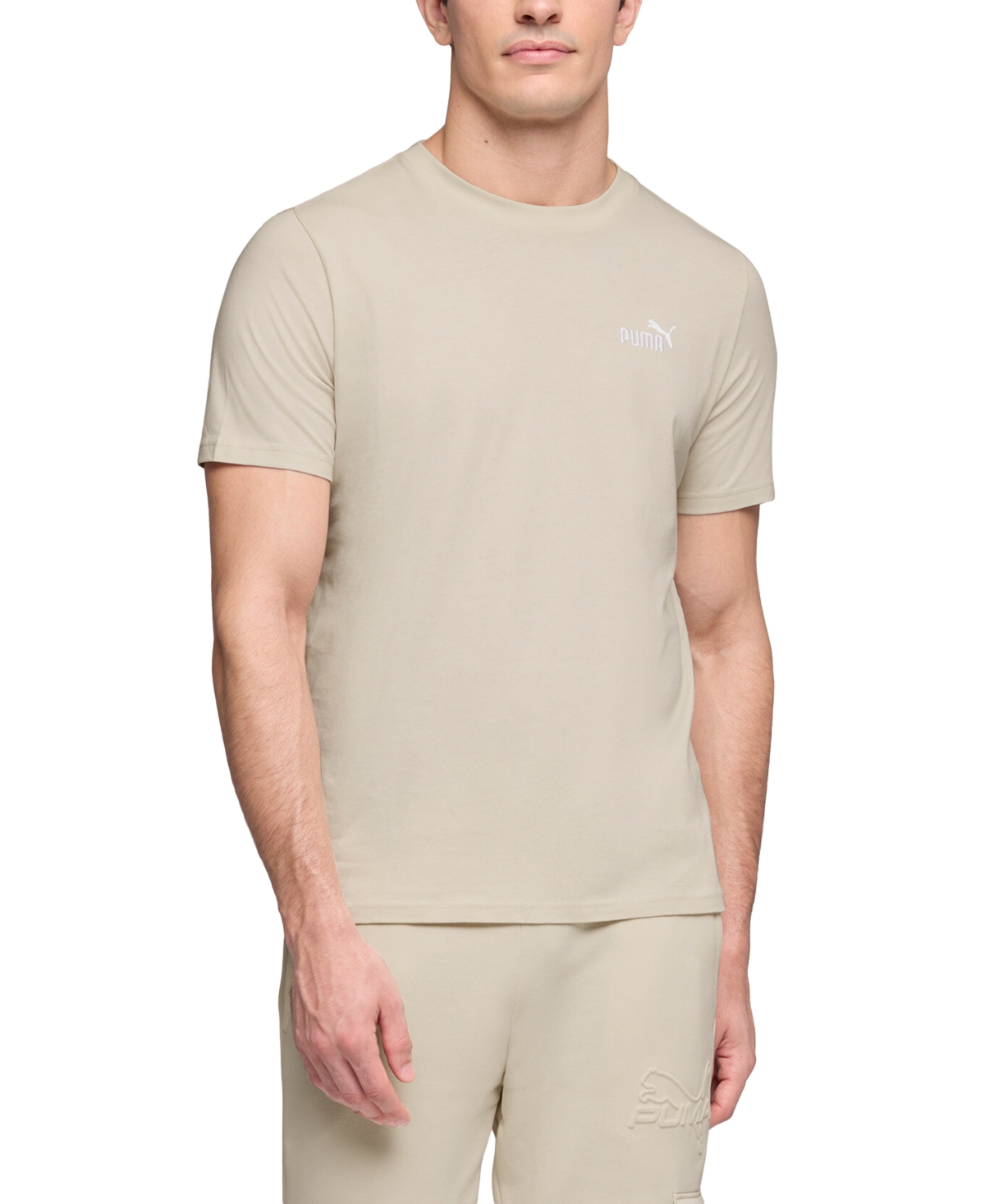 Puma Men's Essential Small Logo T-shirt In White
