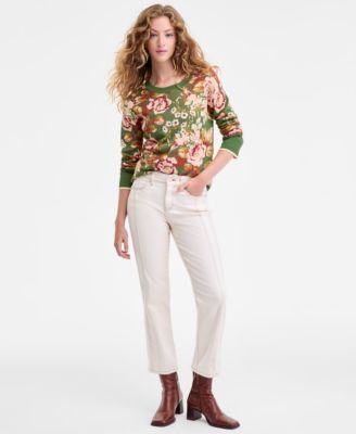 Liverpool Los Angeles - Women's Kennedy Mid-Rise Crop Straight Jeans
