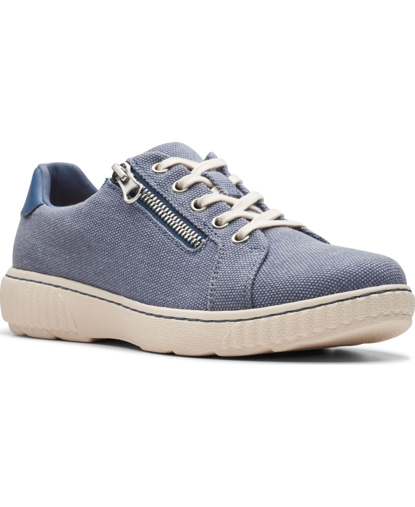 Женские кроссовки Clarks Collection Caroline Echo Slip On, цвет: Джинсовый — фото 1