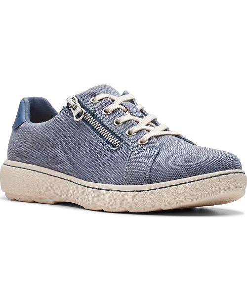 alfani Clarks Women's Collection Caroline Echo Slip On Sneakers Women's Fashion Shoes & Accessories