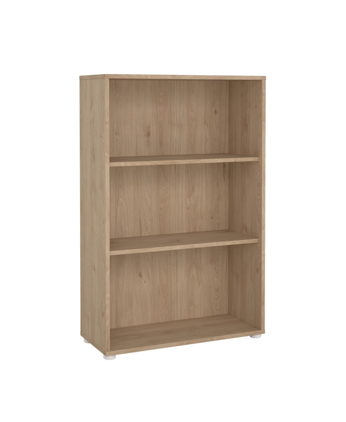 Tvilum 48.66" Wood 3 Shelf Adjustable Bookcase