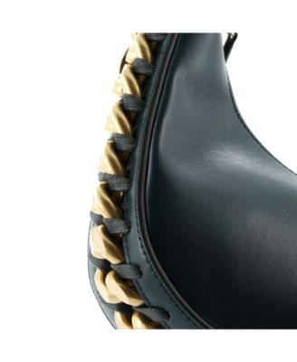 Mini Frayme Zipped Hobo Bag Faux Leather