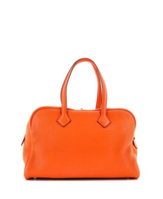 Pre-Owned Hermes 35 Victoria II Bag Clemence