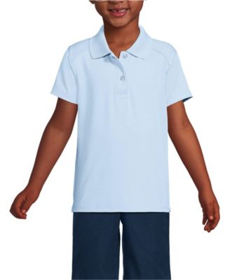 Girls Short Sleeve Feminine Fit Rapid Dry Polo Shirt