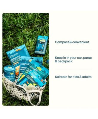 Mosquito Repellent Refillable Clip - 2PK & 4 Refills