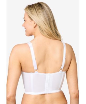 Women's Longline Embroidered Bra