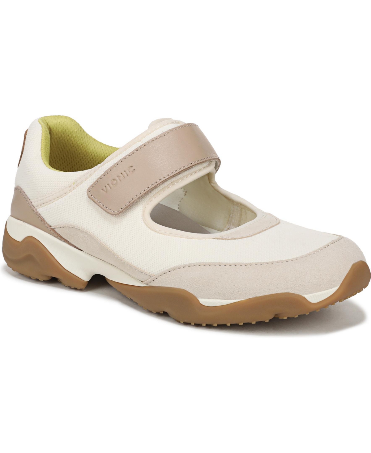 Womens Walk Slim Giselle Walking Shoes - Black leather and suede