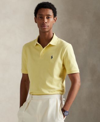 Men's Classic-Fit Stretch Mesh Polo Shirt
