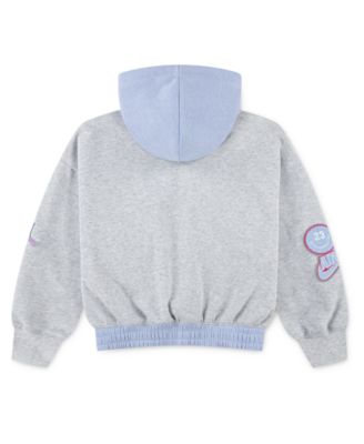 Big Girls Blue Jeans and Bling Pullover Hoodie