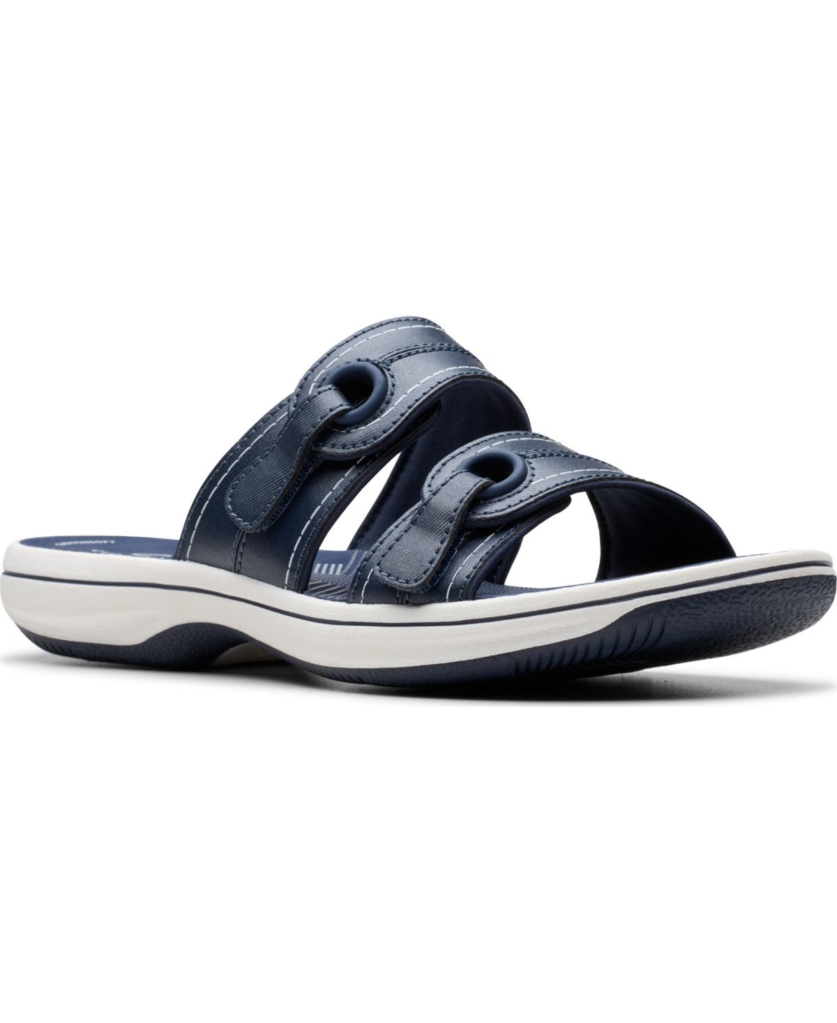 Cloudsteppers Women's Breeze Maye Slip-On Sandals - Silver