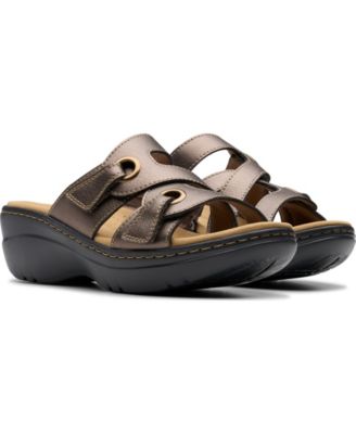 Merliah2 Cove Casual Leather Wedge Sandals