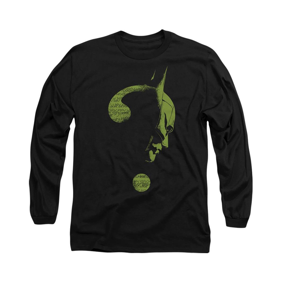 Men's The (2022) Question Mark Long Sleeve Adult T-Shirt - Black
