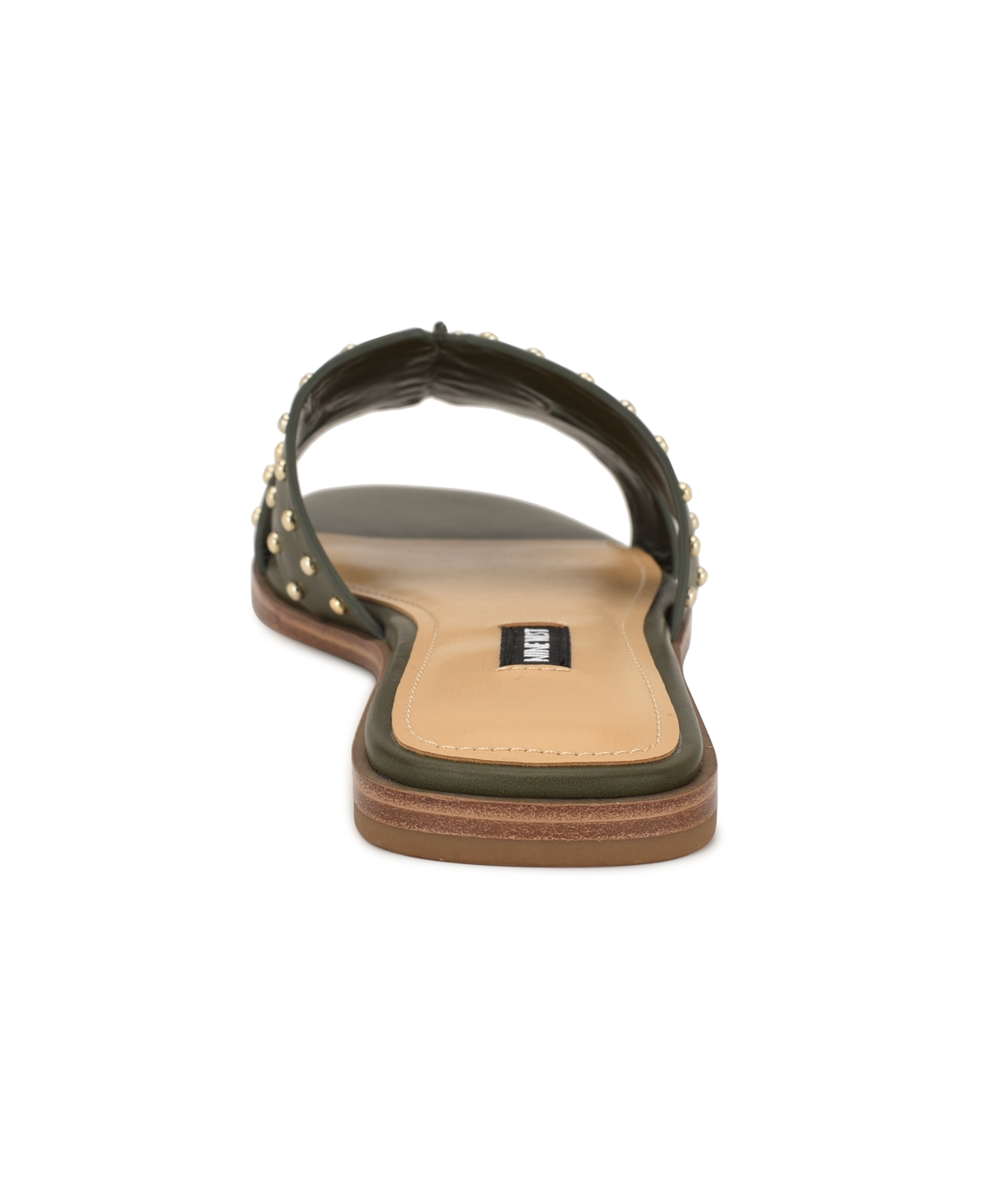 Nine West Women's Giny Cutout Flat Slide Sandals