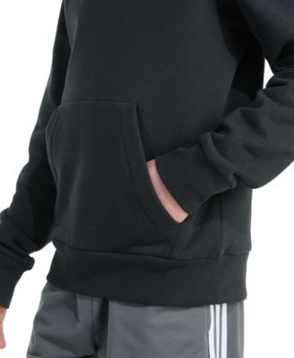 Big Boys Long-Sleeve Essential Linear Embroidered Fleece Pullover Hoodie	