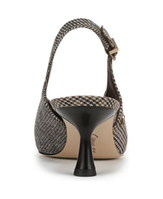 Women's Fawn High-Vamp Pointed Toe Pumps