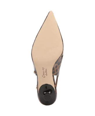 Women's Fawn High-Vamp Pointed Toe Pumps