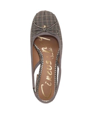 Women's Diane Slingback Block-Heel Ballet Pumps