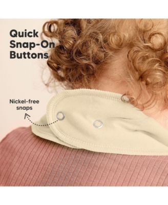 10pk Baby Bandana Bibs, Cotton Baby Drool Bibs for Baby Boy, Girl, Baby Bibs for Infant, Newborn