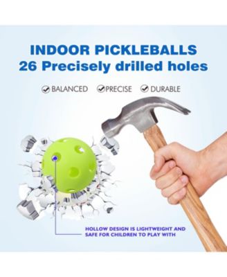 12-Pack Plastic Practice Baseballs, Training Baseballs for All Skill Levels. (Several Colors Available)