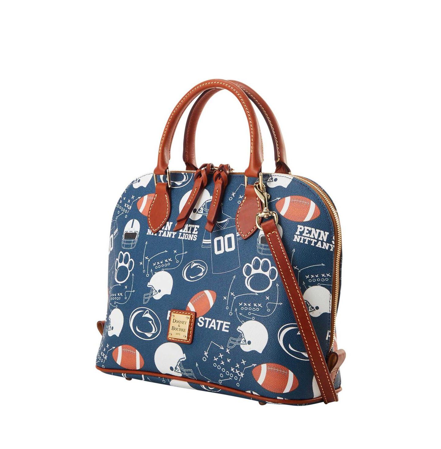 Женская сумка Dooney & Bourke Penn State Nittany Lions Game Day Zip Satchel — фото 2