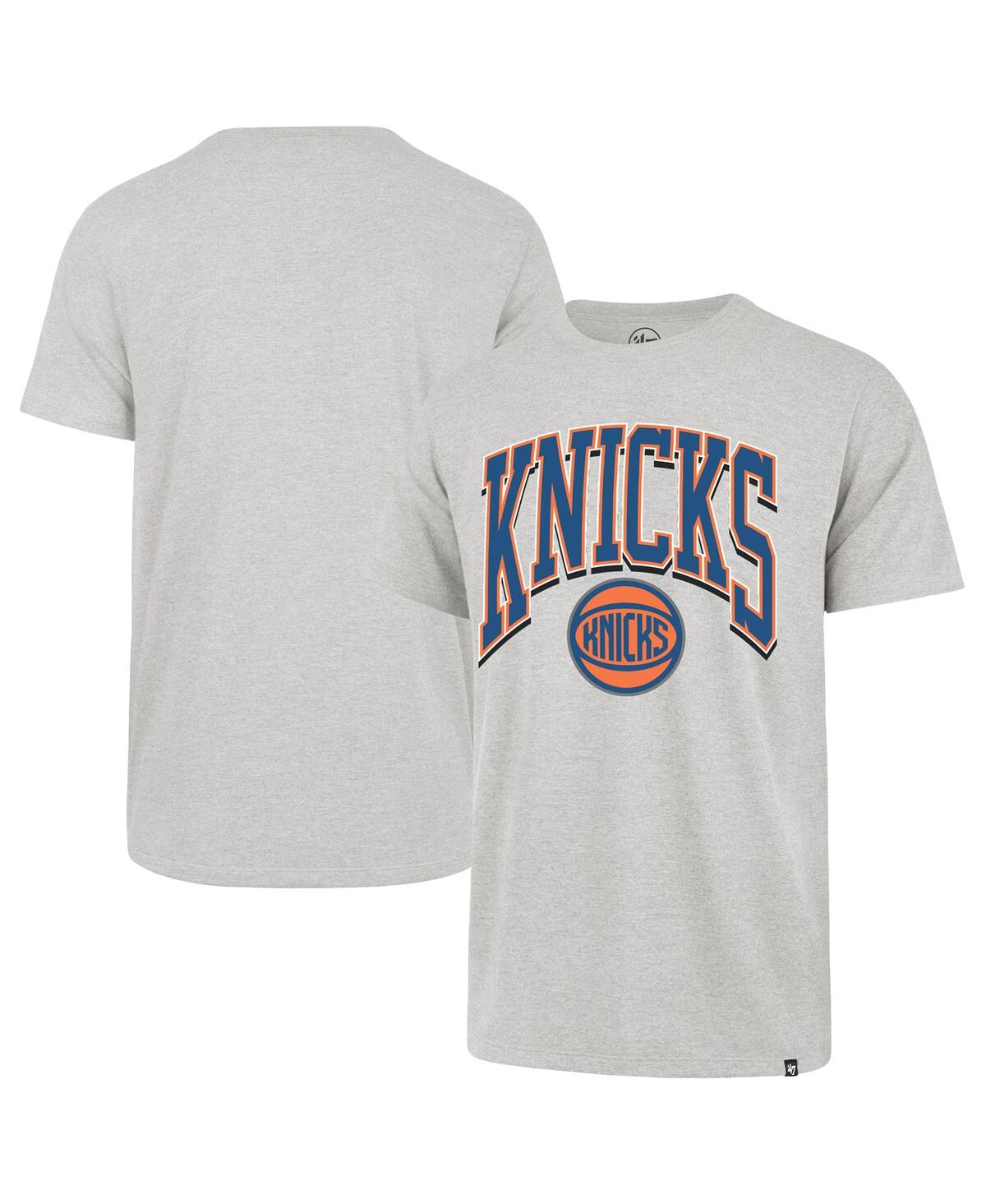 Men's Gray New York Knicks Walk Talk Franklin T-Shirt - Gray