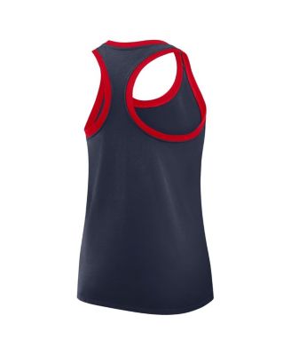 Women's Navy Arizona Wildcats Primetime Racerback Tri-Blend Tank Top