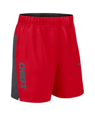 Men's Red Kansas City Chiefs Woven Victory Performance Shorts