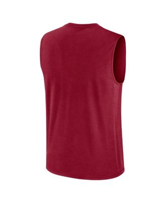 Men's Cardinal Stanford Cardinal Primetime Tricode Legend Performance Tank Top