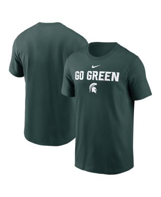 Nike - Men's Green Michigan State Spartans 2025 Sideline Mantra Performance T-Shirt